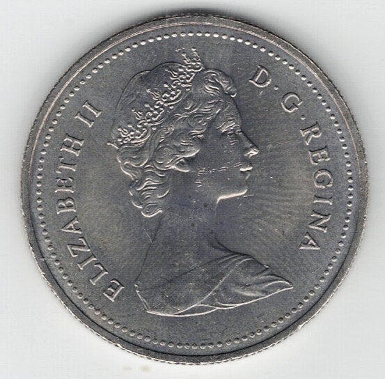 26-1002 Canada 1 dollar 1980, Ophalen of Verzenden, Noord-Amerika, Losse munt