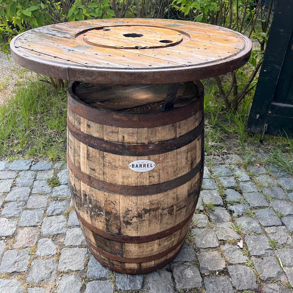 Statafel whisky / wijnvat/ robuust / haspel / haspelblad, Ophalen of Verzenden, Nieuw