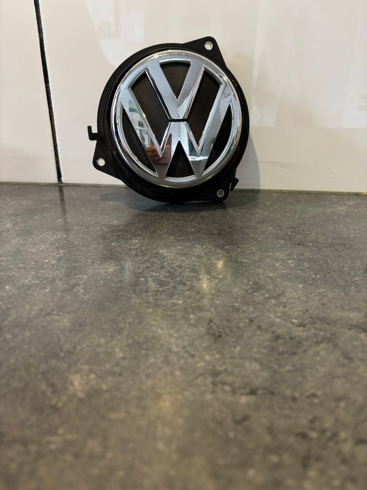 Volkswagen VW Logo Embleem, Ophalen of Verzenden, Gebruikt, Volkswagen