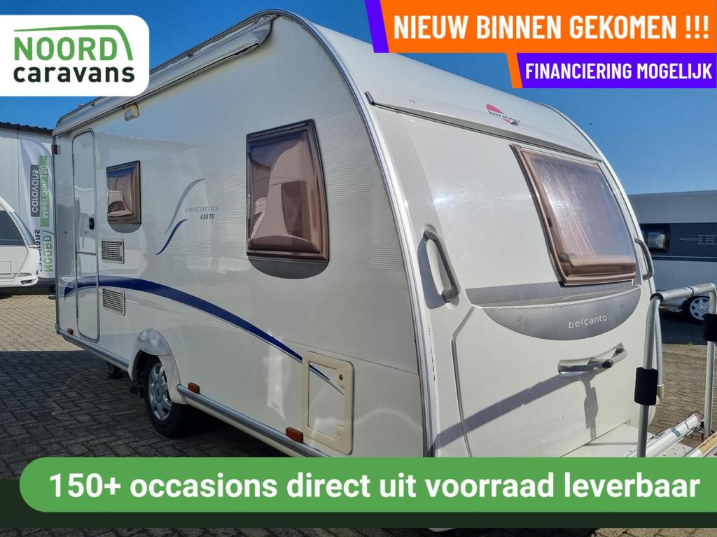 Buerstner BELCANTO 430 TS MOVER + ZAKLUIFEL + VOORTENT, Caravans en Kamperen, Caravans, Bedrijf, Bürstner, 6 tot 7 meter, Mover