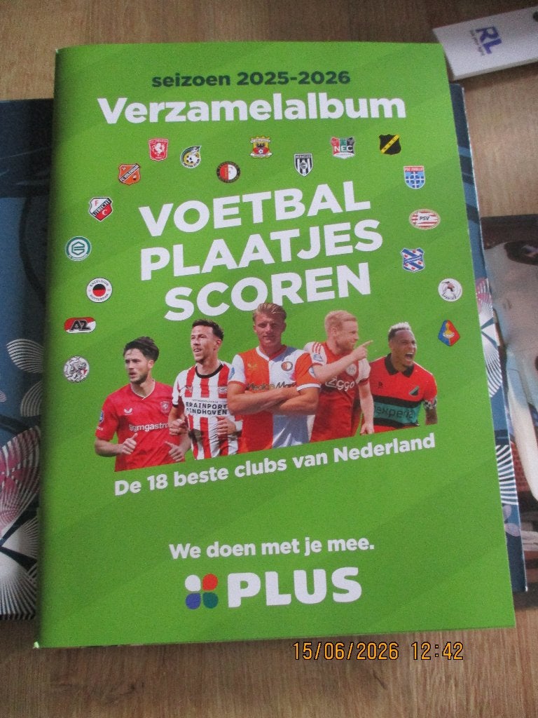 voetbalplaatjes , plus , ah, Albert Heijn, Ophalen of Verzenden
