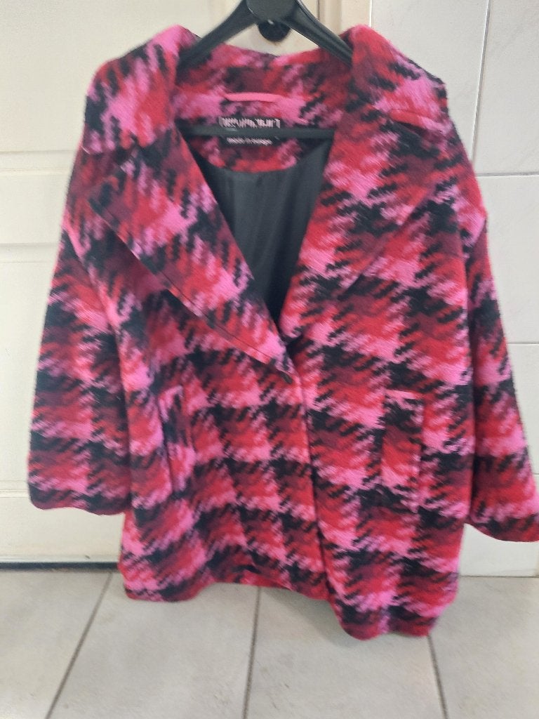 Wollen Winterjas maat 48, Maat 46/48 (XL) of groter, Nieuw, Fuchs Schmitt, Meerkleurig