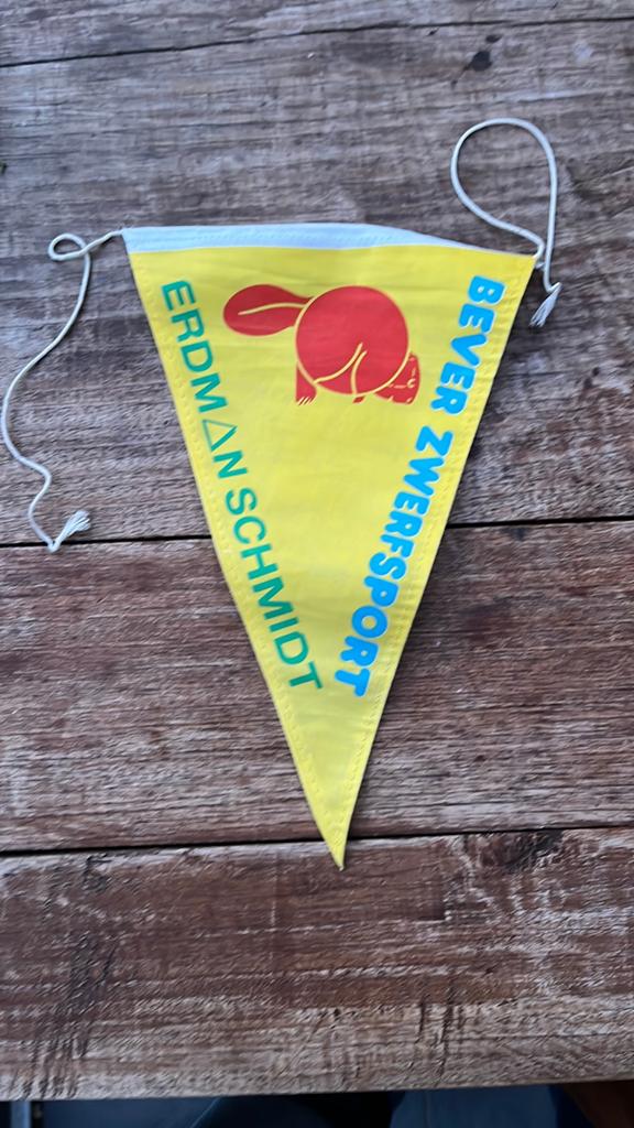 Bever Erdman Schmidt tentvlag, Ophalen of Verzenden, Zo goed als nieuw