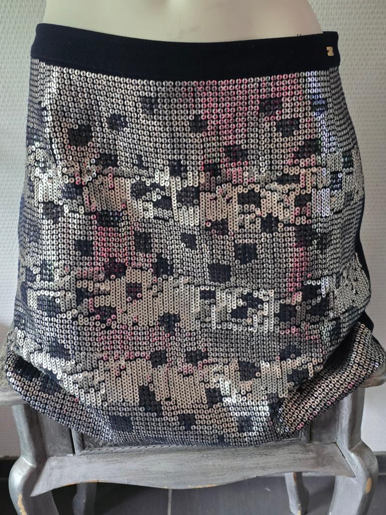 River Woods dames Pailletten Rok Maat 38, Maat 38/40 (M), River Woods, Zwart, Ophalen of Verzenden