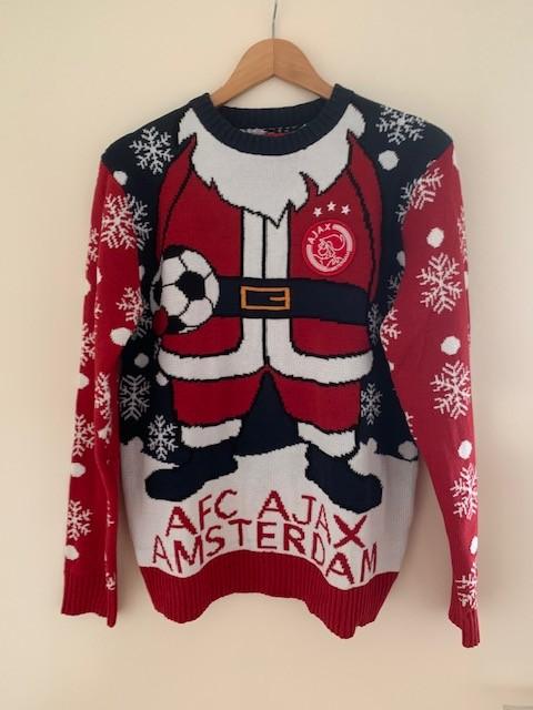 Ajax kersttrui Santa - maat L - nieuw zonder prijskaartje, Ophalen of Verzenden, Nieuw, Ajax, Overige typen