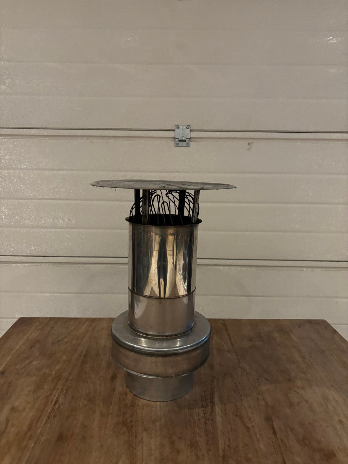RVS schoorsteenkap / trekkap – aansluiting 150 mm, Ophalen, Gebruikt, Ventilator en Afzuiger