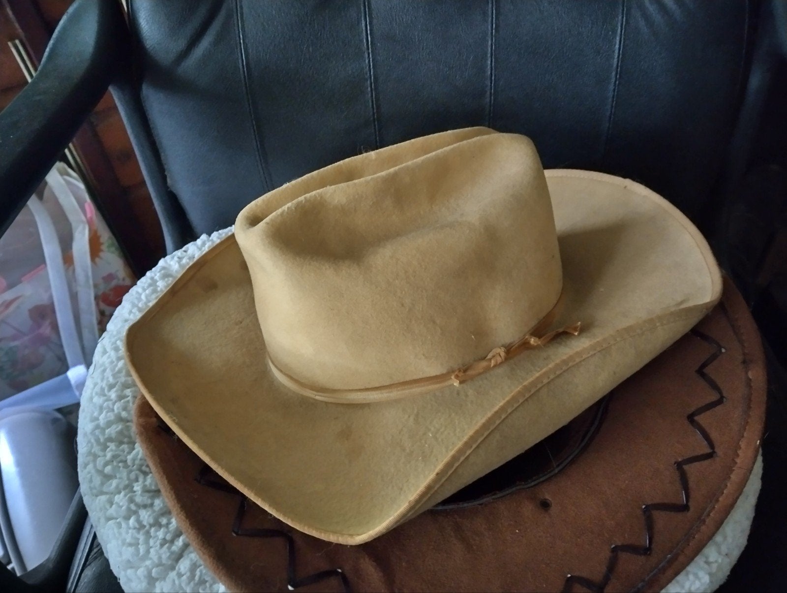 Stampede Canada hoed van vilt, Hoed, Ophalen of Verzenden, 58 of 59 cm (L, 7¼ of ⅜ inch), Gedragen