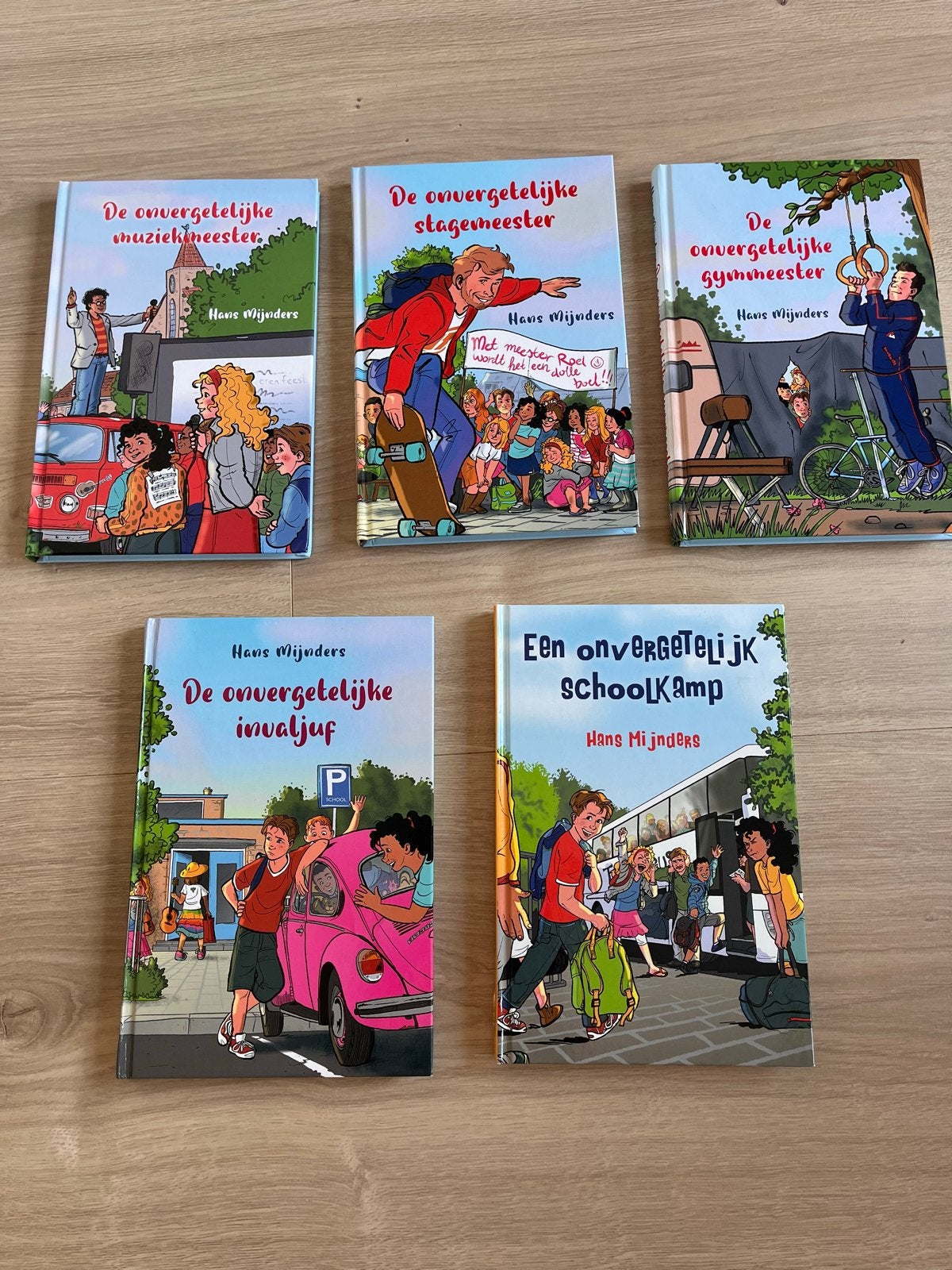5 boeken van Hans Mijnders - De onvergetelijke serie, Boeken, Kinderboeken | Jeugd | onder 10 jaar, Ophalen of Verzenden, Gelezen