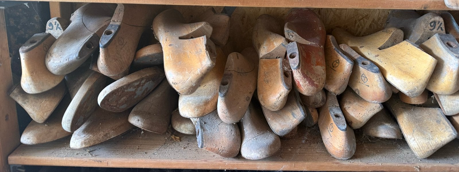 Vintage houten schoenleesten - Diverse maten, Ophalen of Verzenden