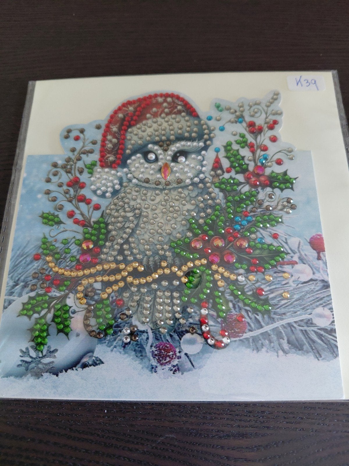 Diamond painting kerstkaart 5+1 gratis, Ophalen, Nieuw, Kerst