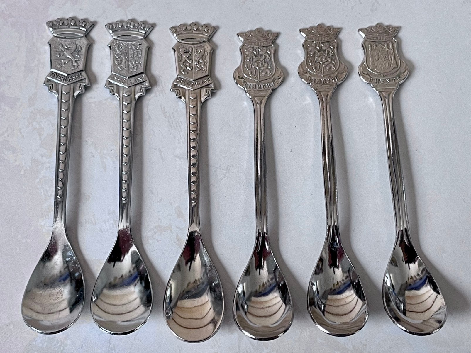6x Nederlandse theelepel, Ophalen of Verzenden