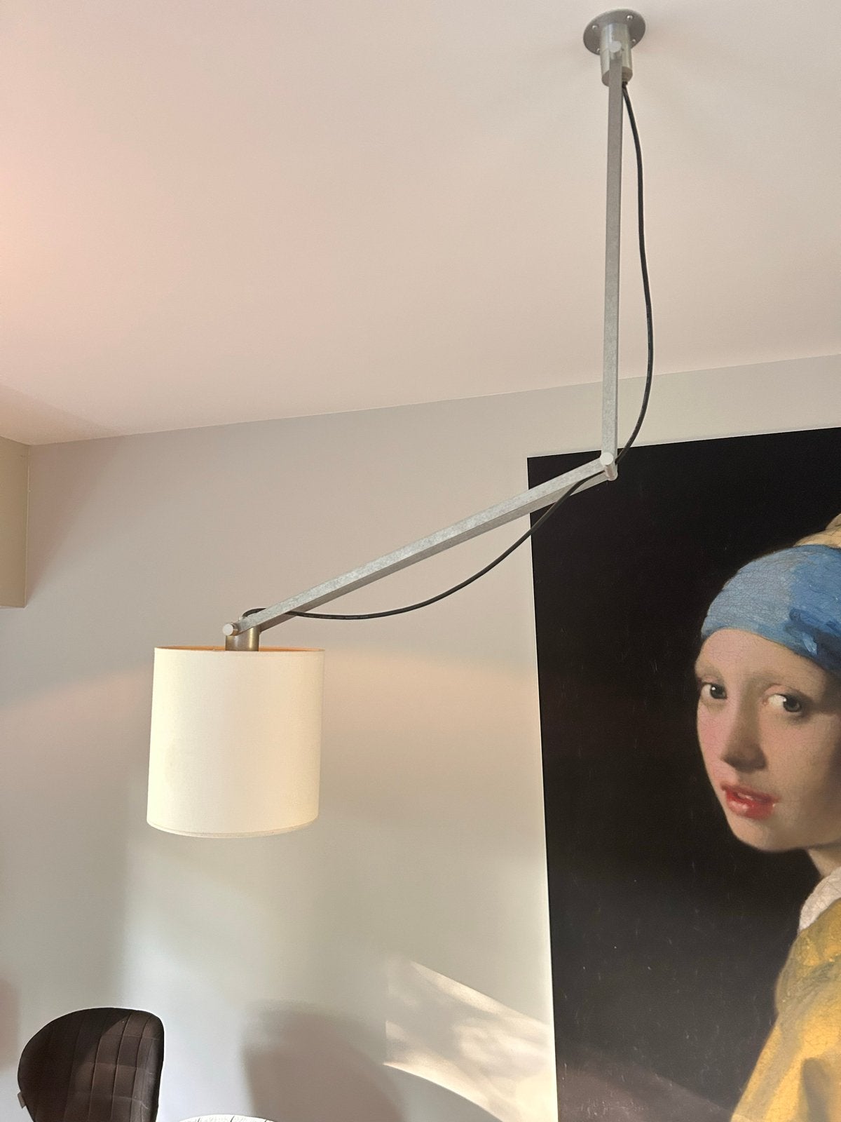 2x Design hanglamp Modular Nomad Minimal Shade Large, Ophalen, Gebruikt, Metaal, E27 (groot)