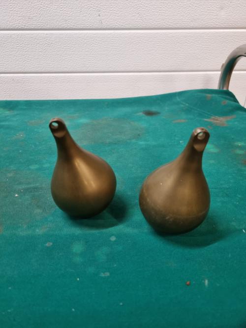 klok gewichten messing druppels, Ophalen of Verzenden, 'T Olde Gre-j, Info@toldegrej.nl, Endepoelstraat 20f Didam