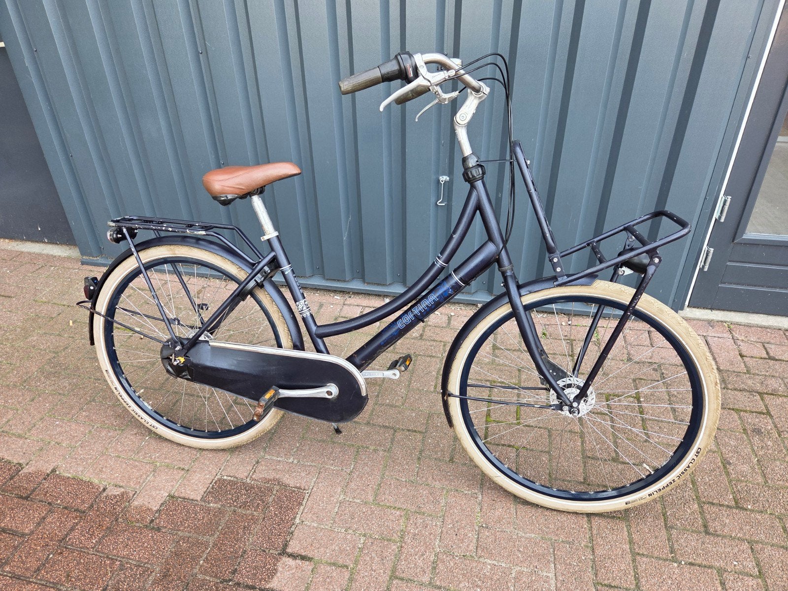 Cortina Common Damesfiets - 7 Versnellingen - Frame 50cm, Terugtraprem, Gebruikt, Versnellingen, 50 tot 53 cm