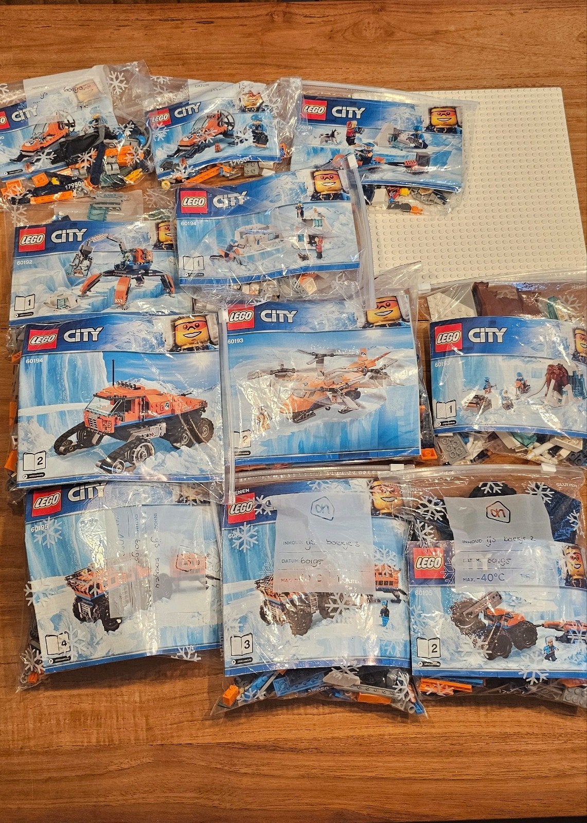 Prachtige LEGO City Arctic collectie, Ophalen of Verzenden, Zo goed als nieuw