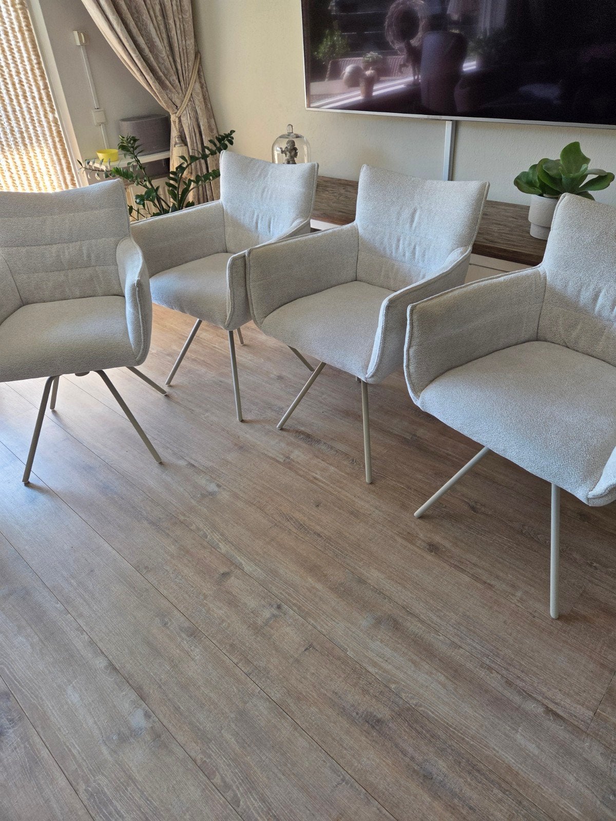 Eetkamer stoelen, Ophalen, Zo goed als nieuw, Vier