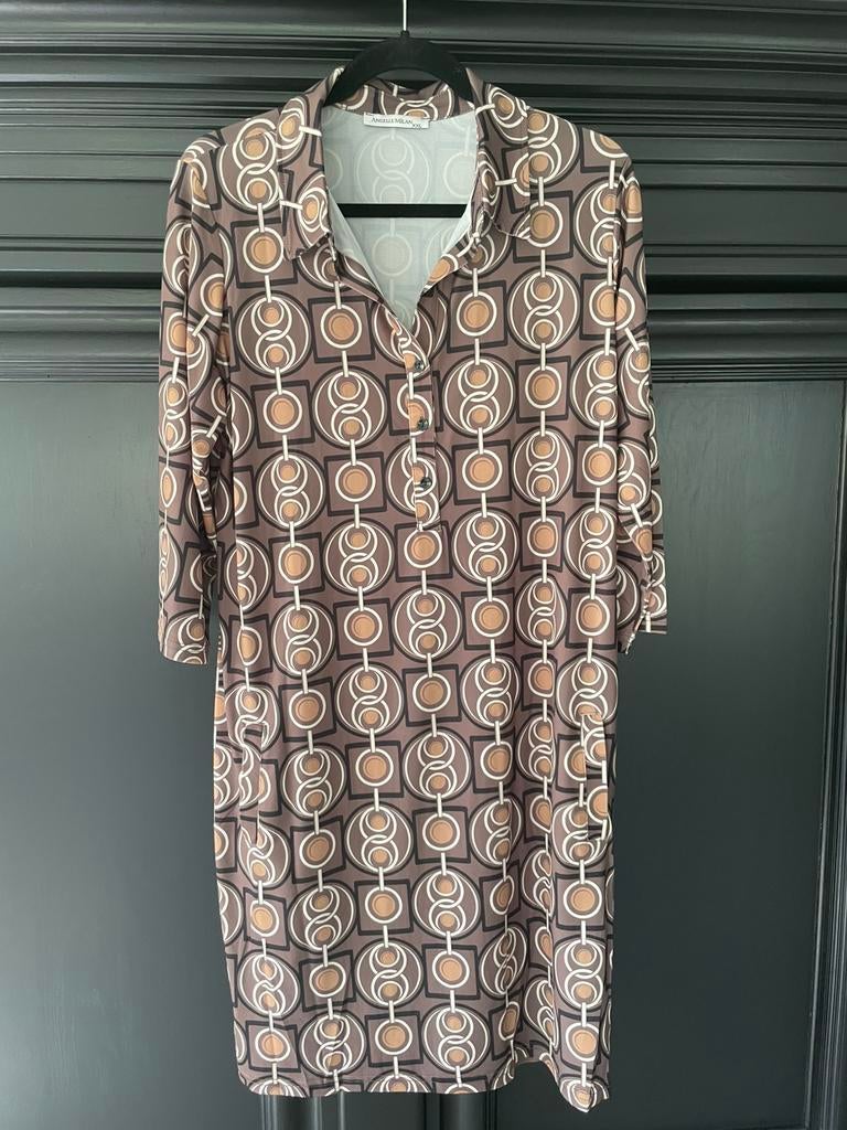 Mooi jurkje Angelle Milan XXL -nieuw-, Ophalen of Verzenden, Nieuw, Maat 42/44 (L), Knielengte