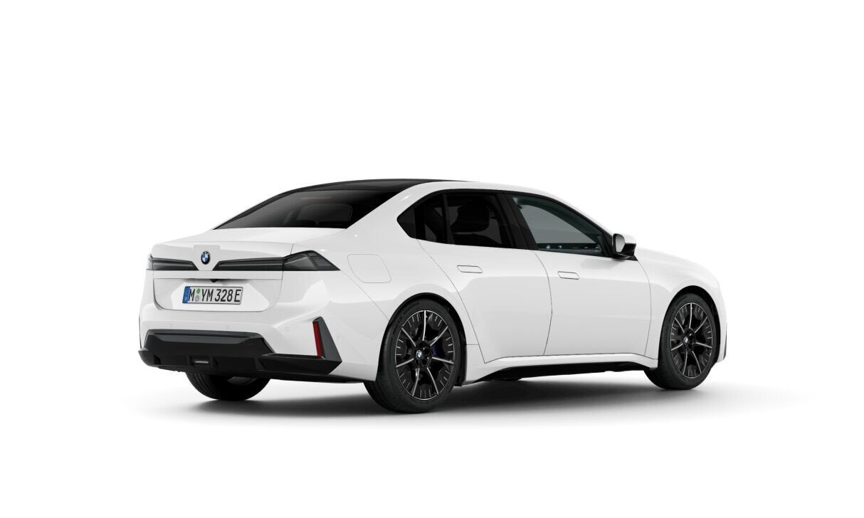 BMW i3 50 xDrive M Sport / Panoramadak / 3D Head-Up / M Mult, Automaat, Zwart, Wit, Leder