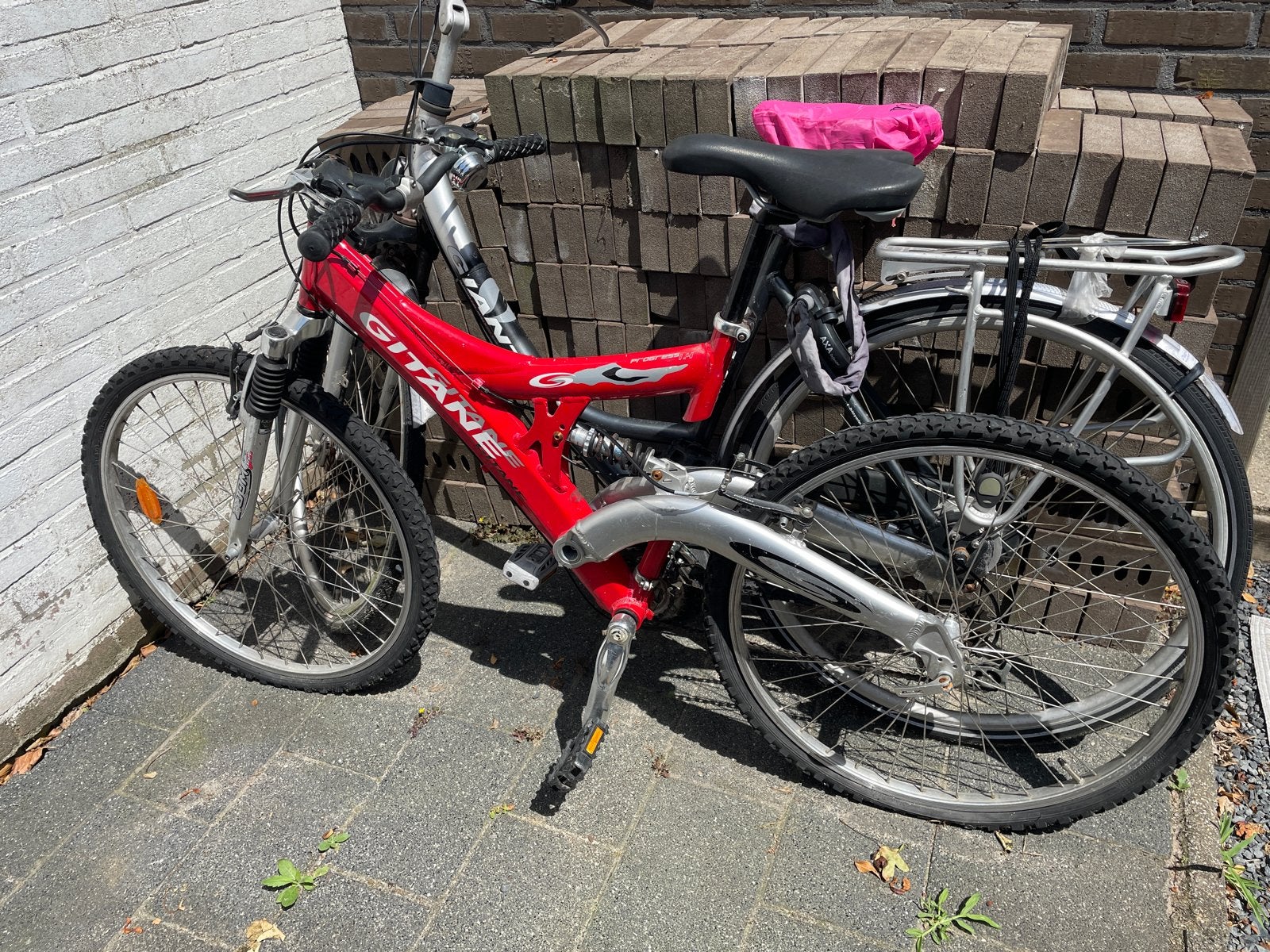 Gitane Progress 1.4 mountainbike 26 inch, Fietsen en Brommers, Gebruikt, Velgrem, Meer dan 20 versnellingen, Ophalen