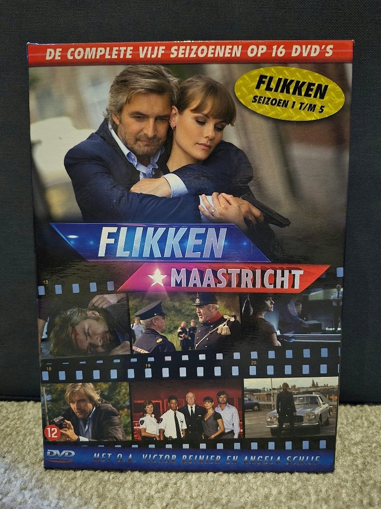 Flikken Maastricht - Seizoen 1-5 (2007-2011), Misdaad, Zo goed als nieuw, Seizoen 1, Vanaf 12 jaar