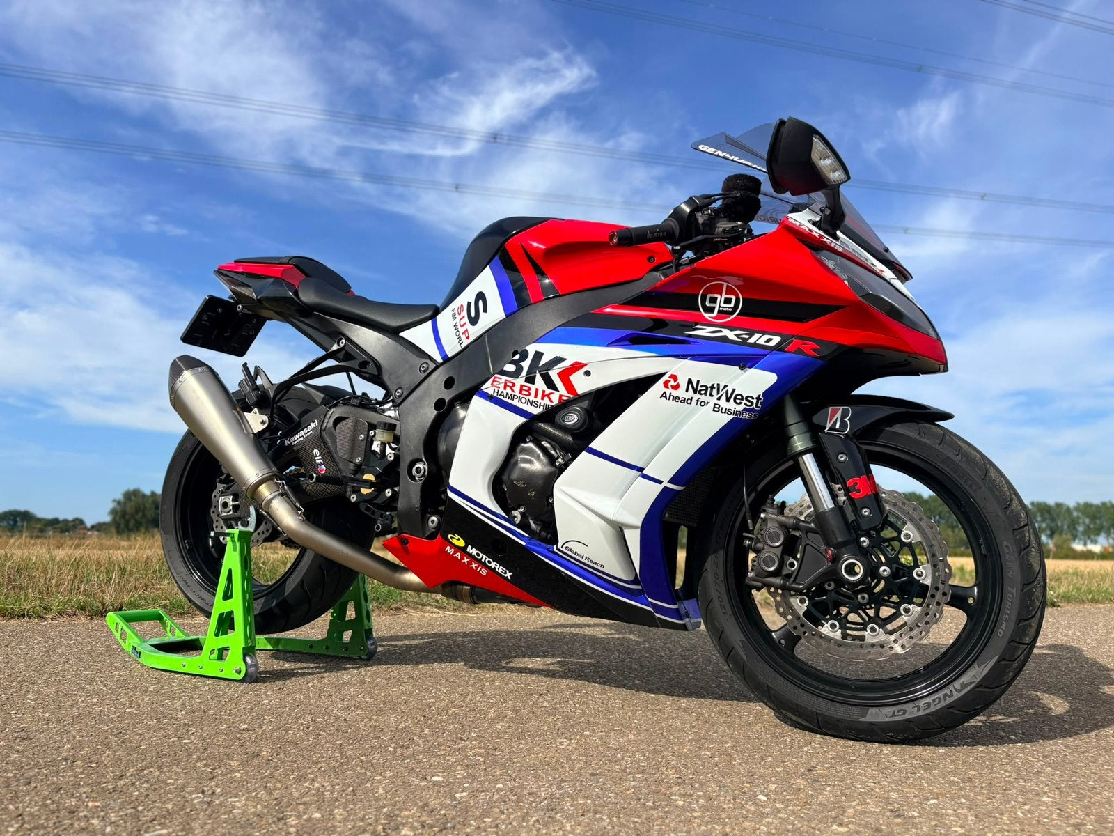 Kawasaki ZX-10R Gen 4 – 2011 – Veel extra’s!, Motoren, Traction Control, 4 cilinders, Motorrijbewijs A, Gebruikt