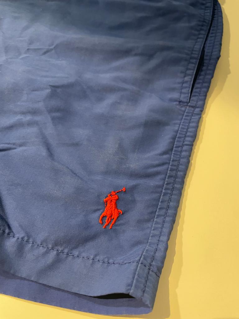Zwembroek polo ralph lauren, Ophalen of Verzenden, Zo goed als nieuw, Maat 46 (S) of kleiner, Blauw