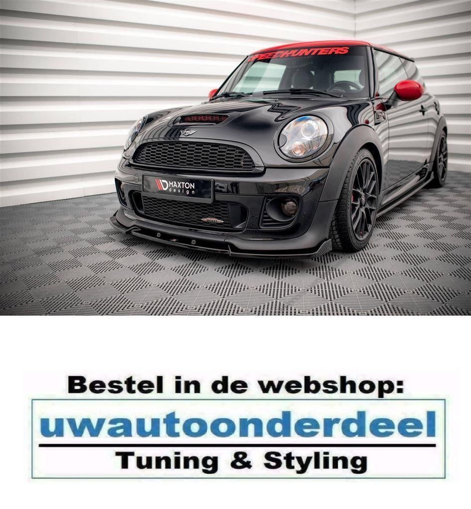 Maxton Design Spoiler Splitter Lip Voor Mini Cooper JCW R56, Auto diversen, Tuning en Styling, Verzenden, Automotive Parts, A.parts@hotmail.nl