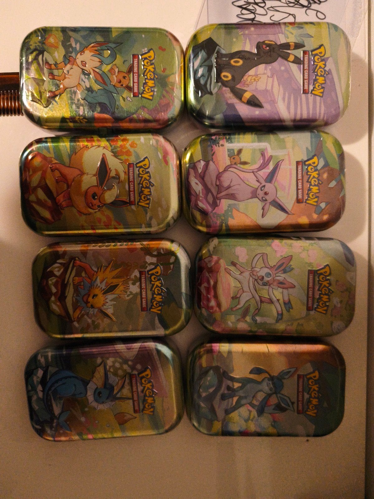 Pokémon Eevee Evolutions Mini Tins - Complete Set, Ophalen of Verzenden, Zo goed als nieuw, Overige typen