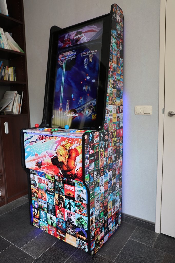 43inch Premium Retro 4k Arcade Kast Machine 18.000+ Games, Spelcomputers en Games, Spelcomputers | Overige, Ophalen, Zo goed als nieuw