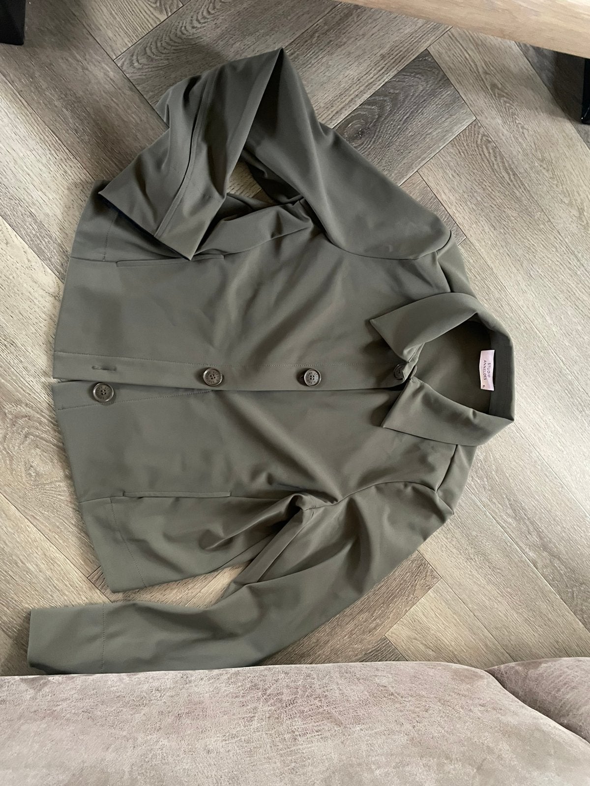 Studio Anneloes Hilly bonded jasje new army travelstof XL, Maat 46/48 (XL) of groter, Ophalen of Verzenden, Zo goed als nieuw