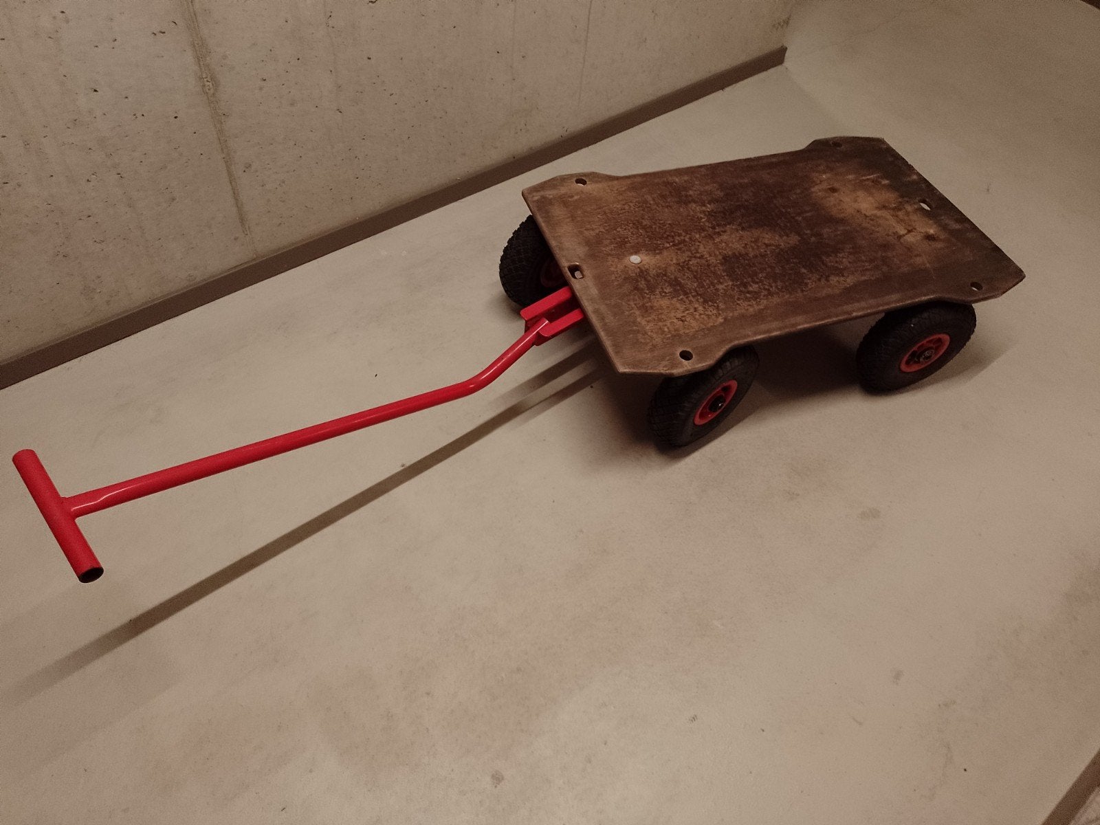 Transport kar bolderkar platte wagen, 100 liter of meer, Ophalen, Transportkar