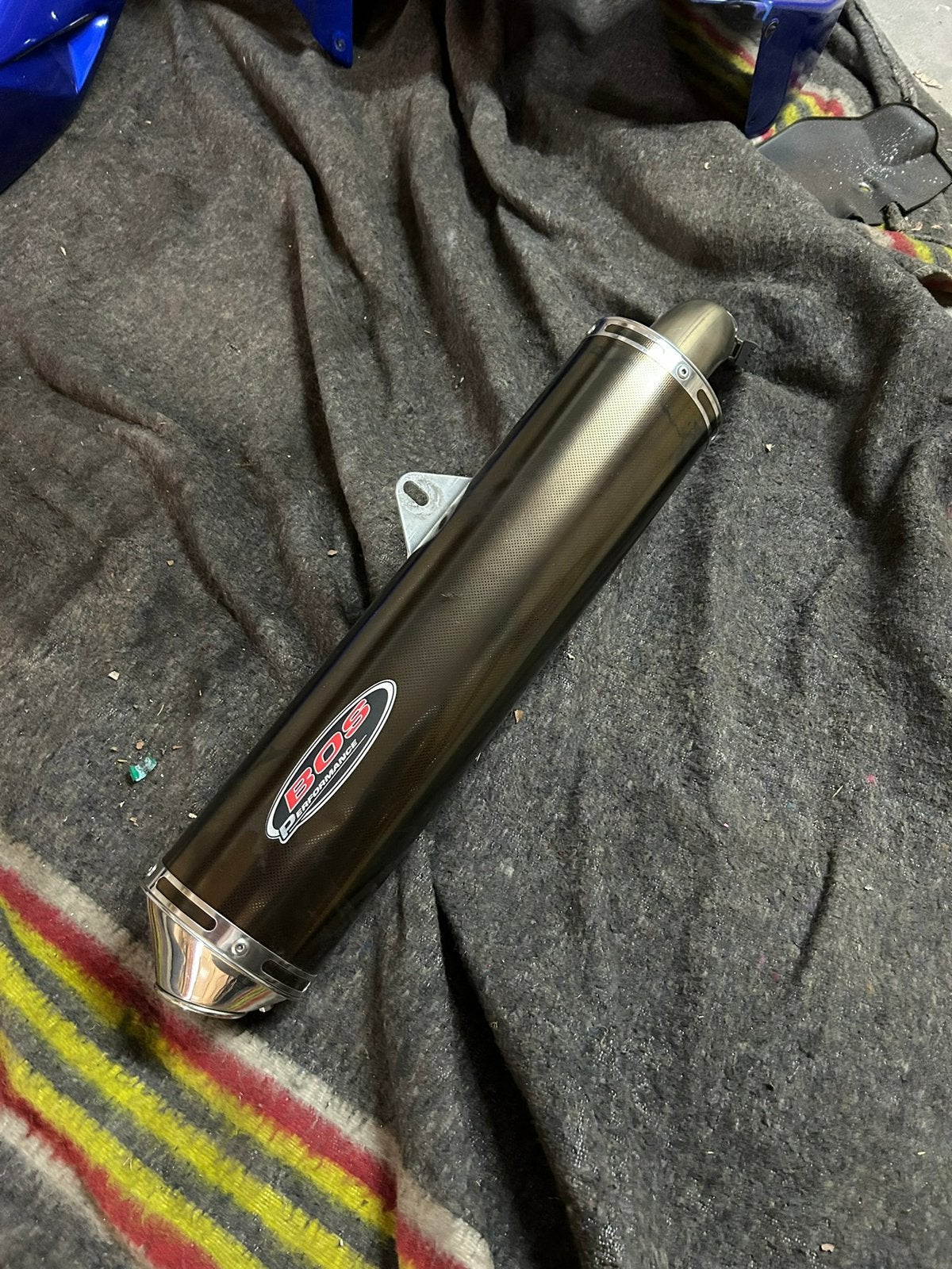 Bos carbon demper vfr 800 fi, Ophalen of Verzenden, Gebruikt