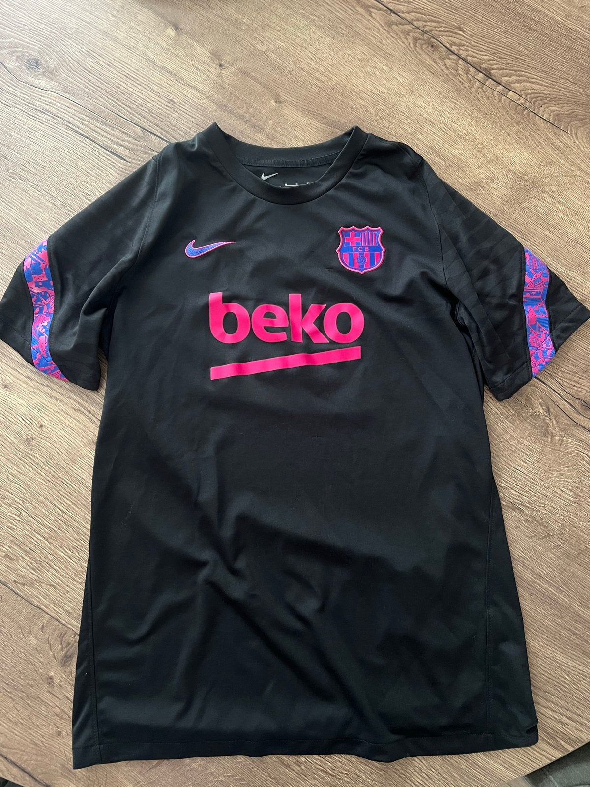 FC Barcelona 3-delige set, Maat M, Ophalen of Verzenden, Gebruikt, Trainingspak