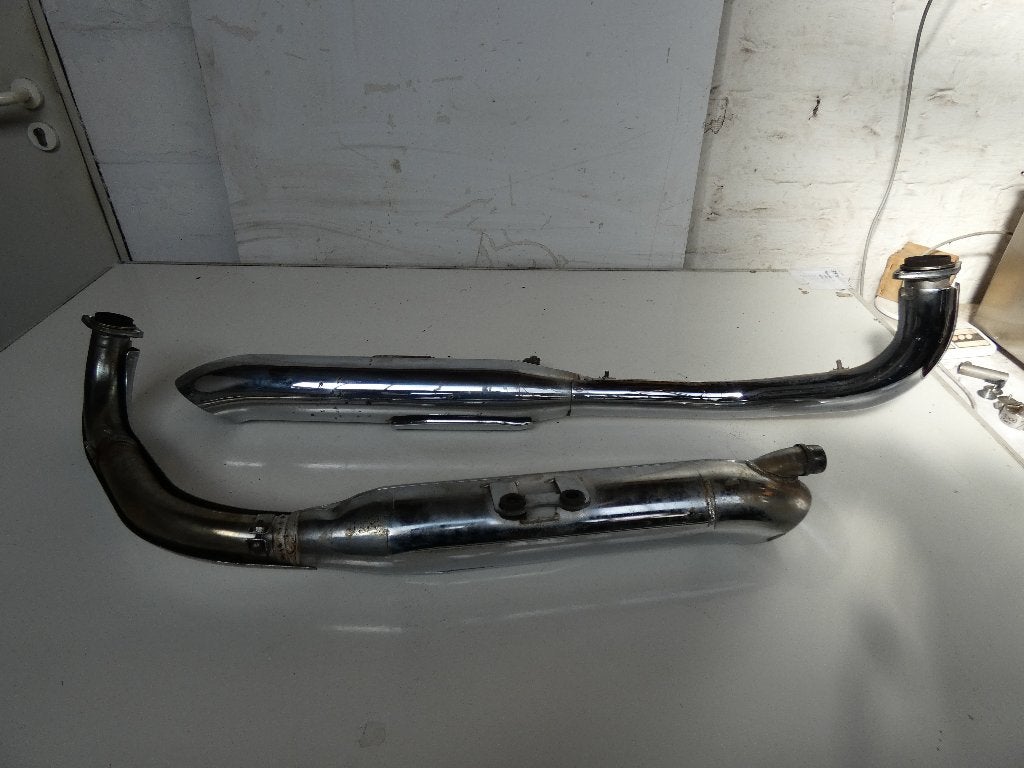 kawasaki vn800 classic uitlaten, Ophalen, Gebruikt