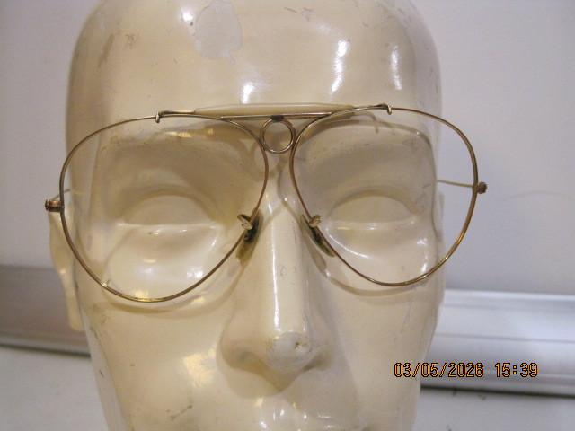 ray ban shooter zonder glazen 1/20 10K GA gold (388), Gebruikt, Zonnebril, Overige kleuren, Ophalen of Verzenden