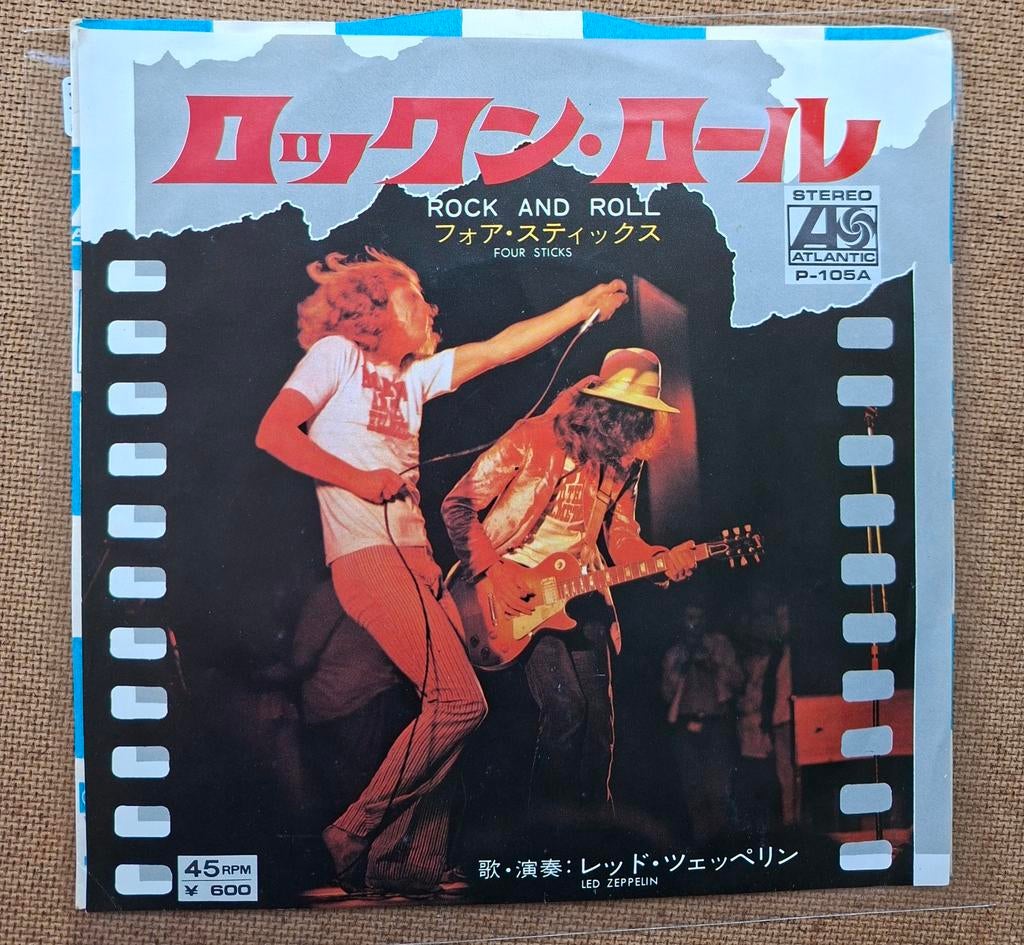 Led Zeppelin  - Rock and roll  - Single is TOP, Cd's en Dvd's, Vinyl Singles, Verzenden, Gebruikt
