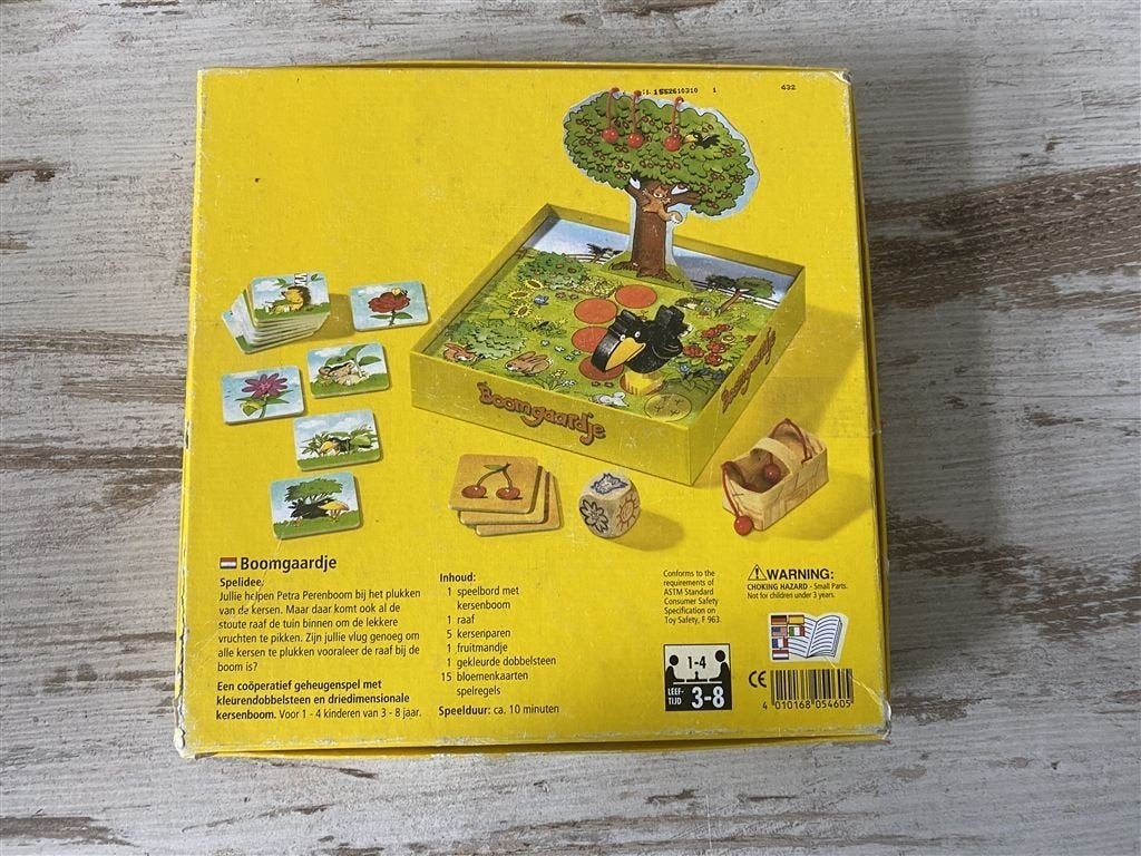 Boomgaardje Haba [s343], Hobby en Vrije tijd, Gezelschapsspellen | Bordspellen, Verzenden, Zo goed als nieuw