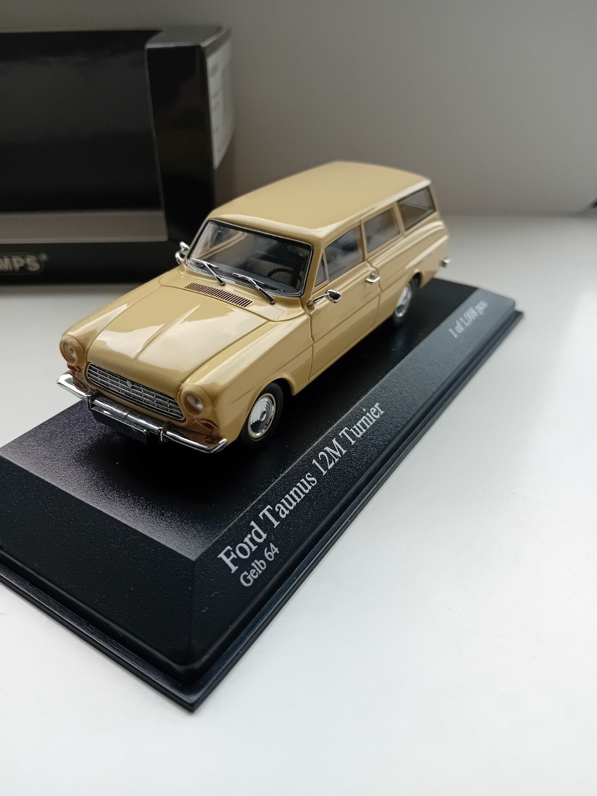 Minichamps Ford Taunus 12M Turnier., Hobby en Vrije tijd, Modelauto's | 1:43, Ophalen of Verzenden, Zo goed als nieuw, Auto, MiniChamps