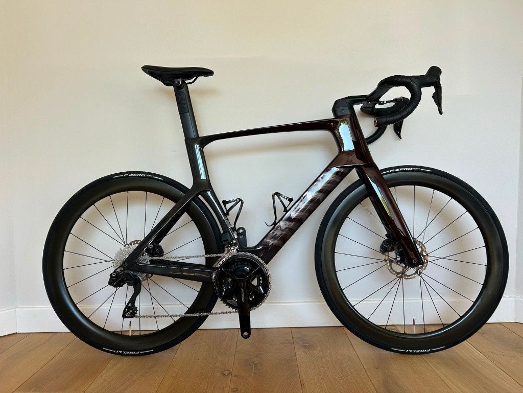 Scott Foil RC30 Carbon Cockpit & Handspoked Carbon wheelset, 28 inch, Gebruikt, Carbon, Heren