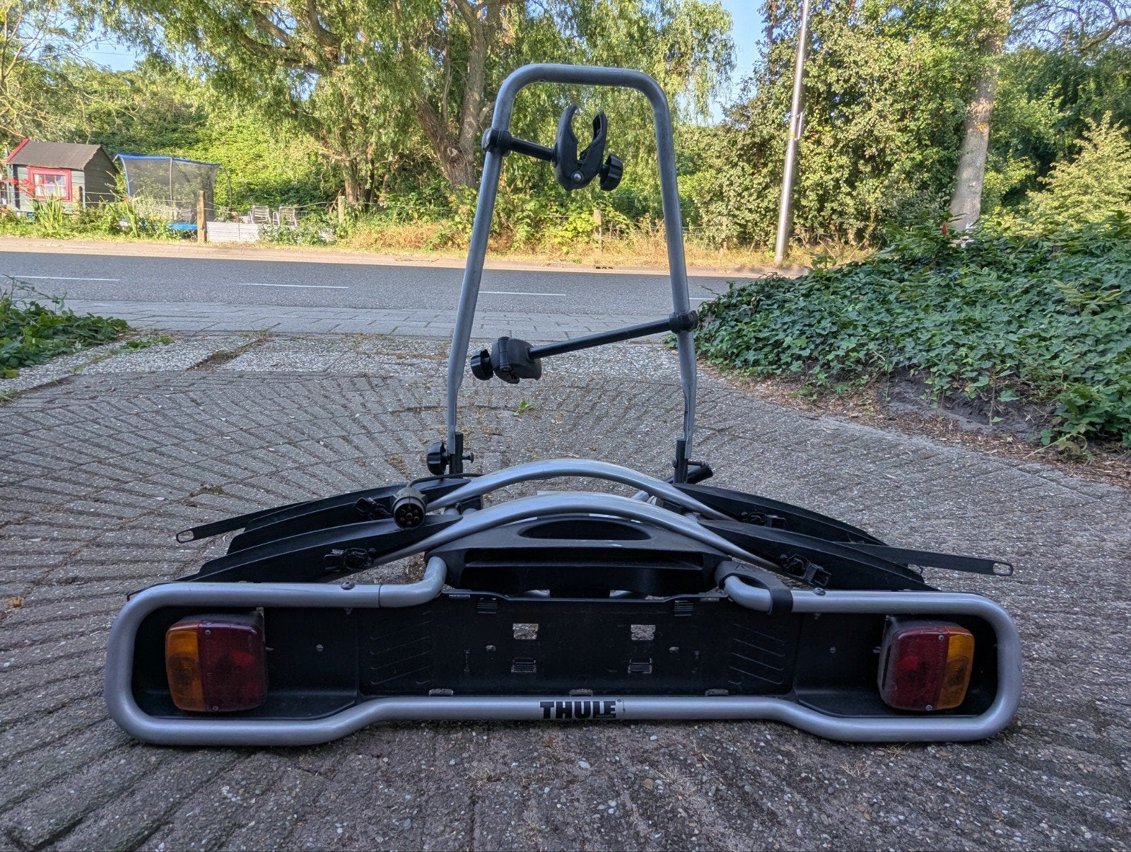 Thule fietsendrager voor trekhaak - 2 fietsen, Ophalen, 2 fietsen, Gebruikt, Trekhaakdrager