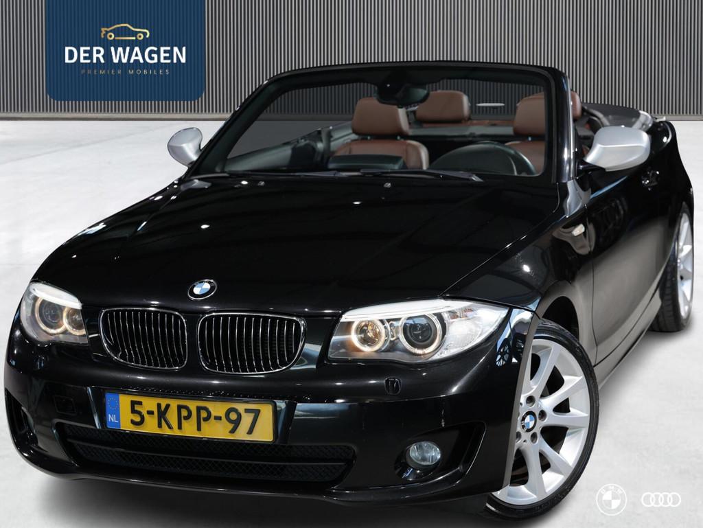 BMW 118i CABRIO EXCLUSIVE ED / LEDER / CLIMA / 18", Euro 5, Achterwielaandrijving, 1995 cc, 4 stoelen