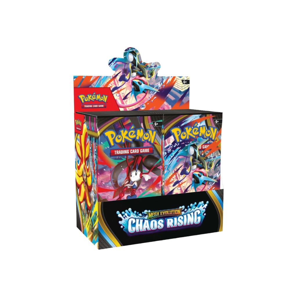 Pokémon – Mega Evolution: Chaos Rising – Booster Box, Ophalen of Verzenden, Nieuw, Boosterbox