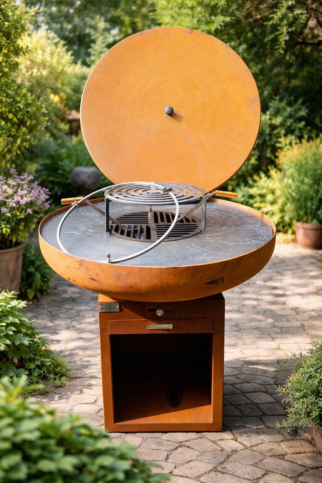 AKTIE Plancha 80cm met vele accessoires, Ophalen of Verzenden, Nieuw, The Smokin Dutchman, Met accessoires