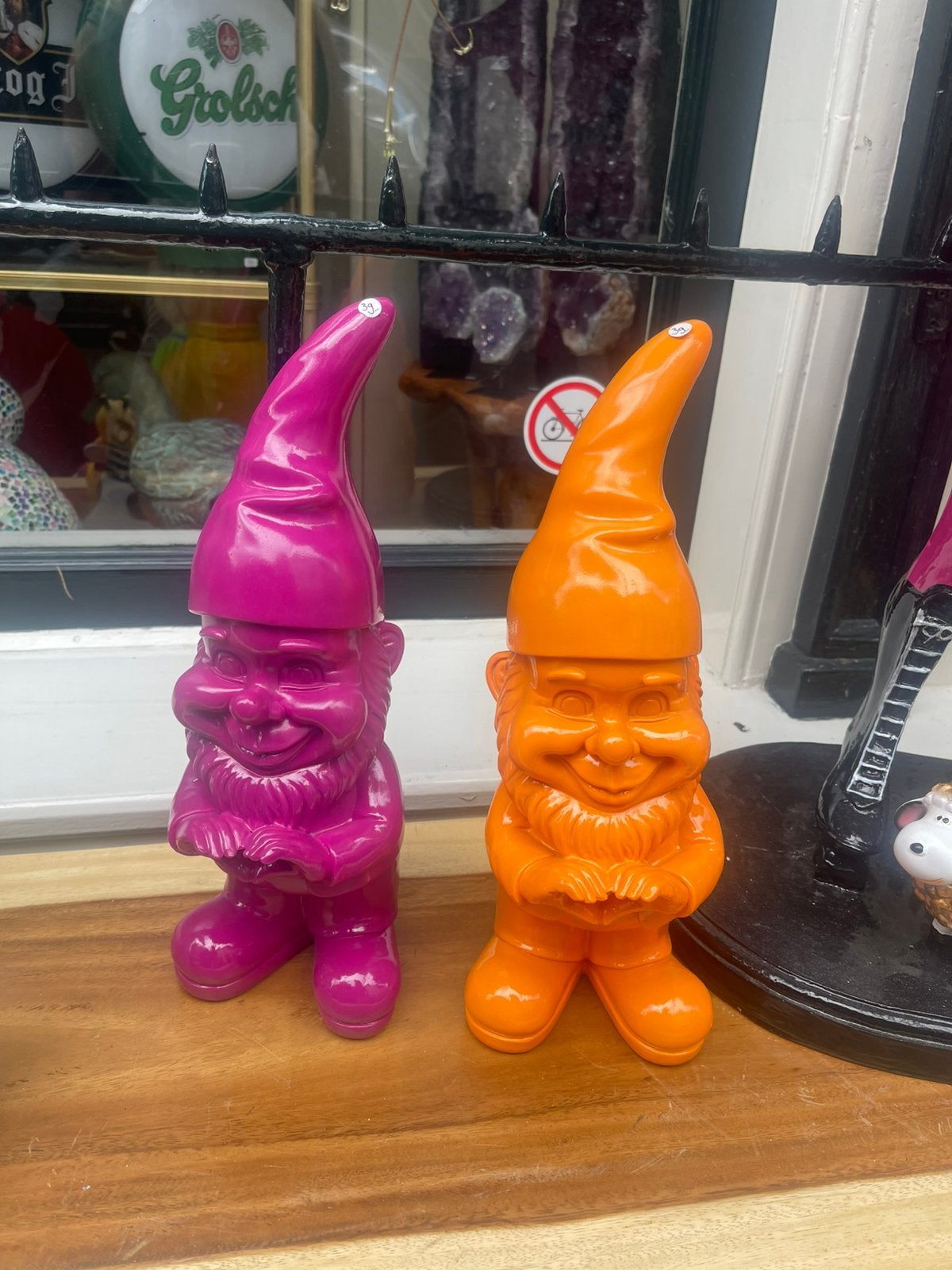 Kabouter beelden, Tuin en Terras, Tuinbeelden, Zo goed als nieuw, Kunststof, Ophalen of Verzenden