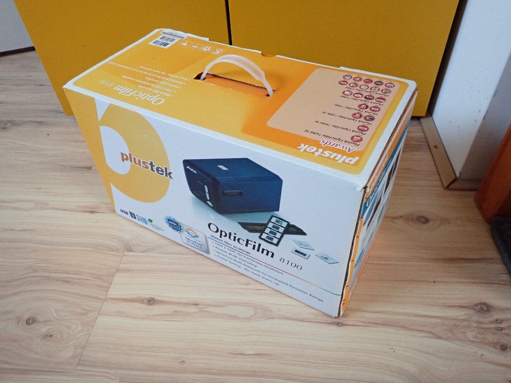 Plustek OpticFilm 8100 Dia/Negatievenscanner, Computers en Software, Scanners, Diascanner, Plustek, Zo goed als nieuw, MacOS