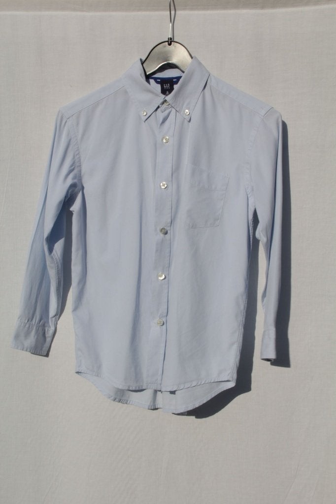 Net overhemd.100% katoen.Mt 134.Merk Gap, ., Overhemd of Blouse, Ophalen of Verzenden, Zo goed als nieuw
