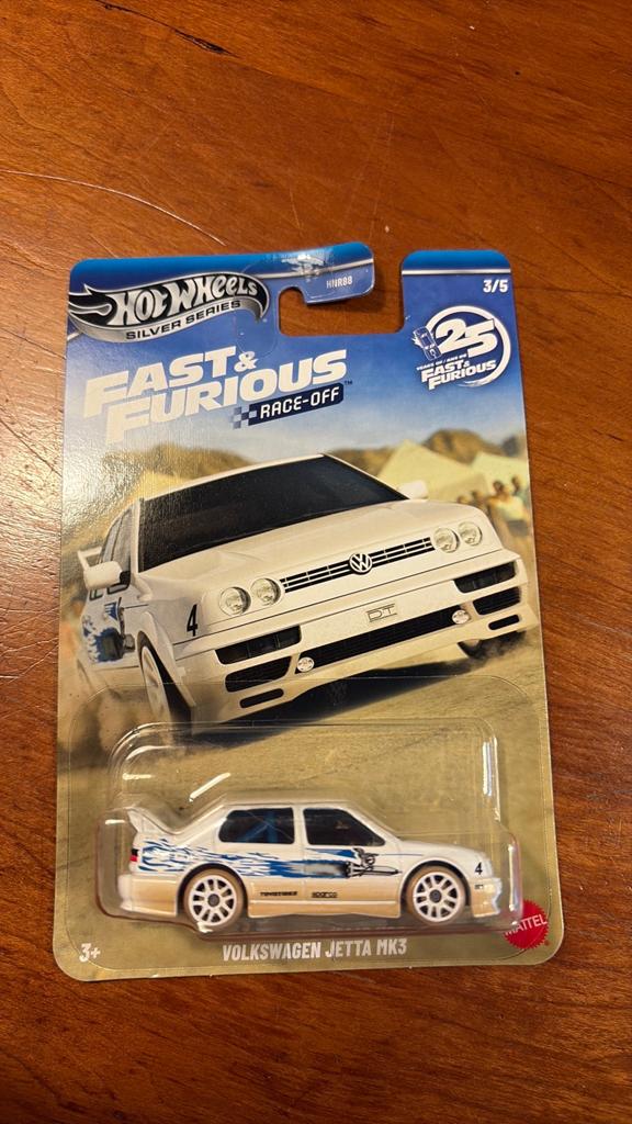 Hot Wheels Volkswagen Jetta MK3 1/64 F&F, Ophalen of Verzenden, Nieuw, Auto