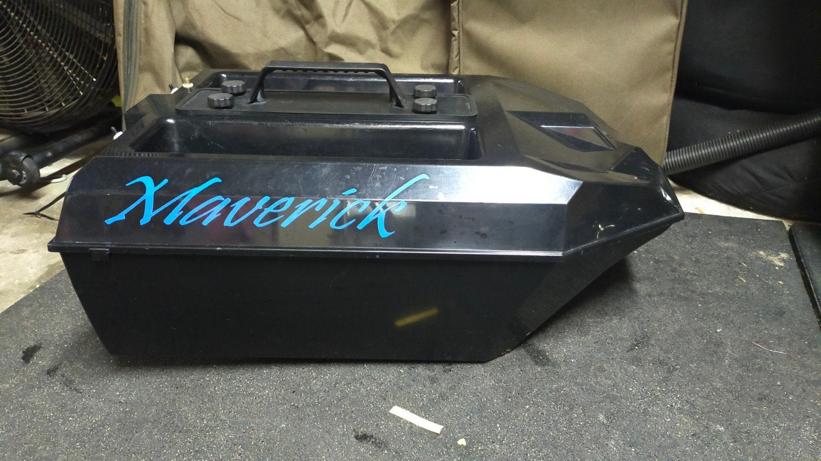 Maverick voerboot, Ophalen, Gebruikt, Overige typen