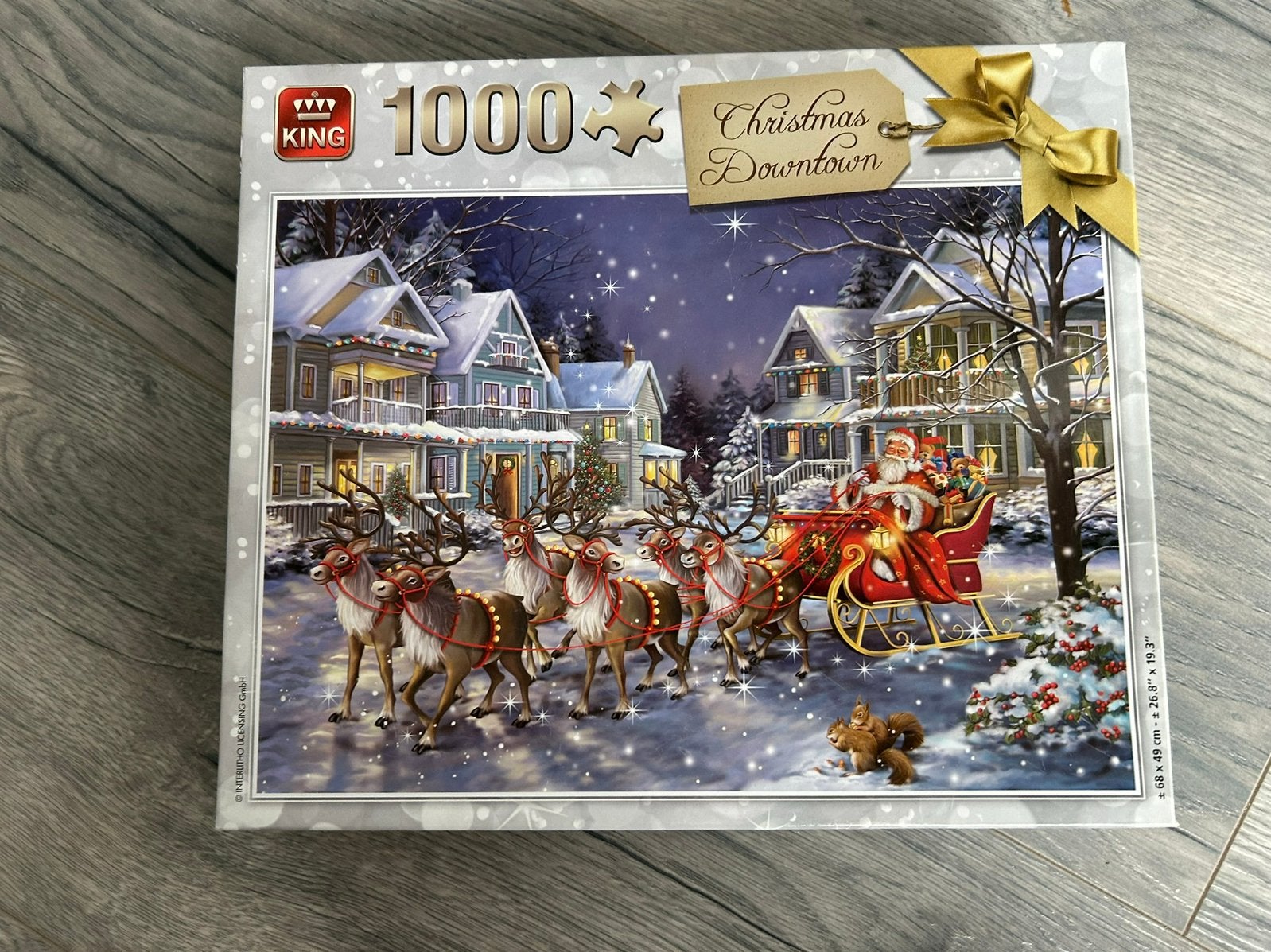 2 king puzzels 1000 stukjes, Ophalen of Verzenden, 500 t/m 1500 stukjes, Zo goed als nieuw