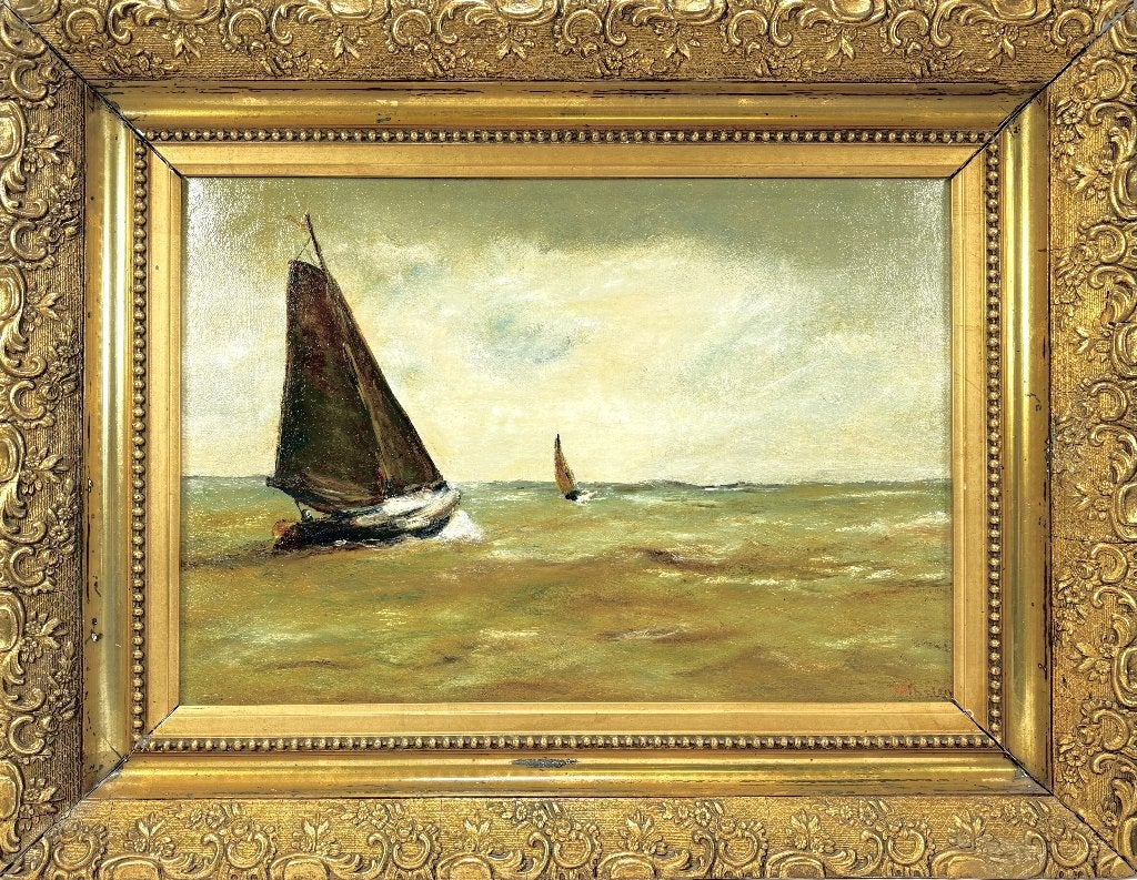 1259. Olieverfschilderij, ca. 1900